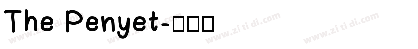 The Penyet字体转换 The Penyet字体转换